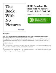 [PDF] Download The Book with No Pictures Ebook | READ ONLINE