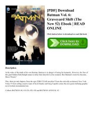 [PDF] Download Batman Vol. 6: Graveyard Shift (The New 52) Ebook | READ ONLINE