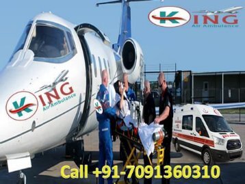 King Air Ambulance Services from Dibrugarh to Mumbai,Delhi,Chennai and Allahabad at Low Fare