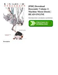 [PDF] Download Descender Volume 2: Machine Moon Ebook | READ ONLINE