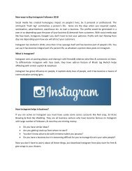 New ways to buy instagram followers 2018