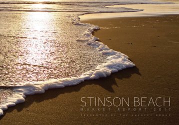 Stinson Beach Annual Report 2017 - The Sherfey Group - Golden Gate Sotheby's International Realty