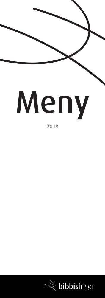 Bibbis Meny 2018 flipbook