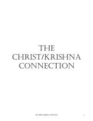 The Christ-Krishna Connection