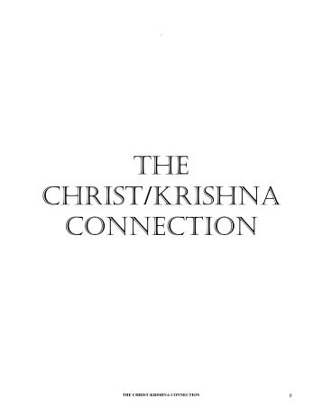 The Christ-Krishna Connection