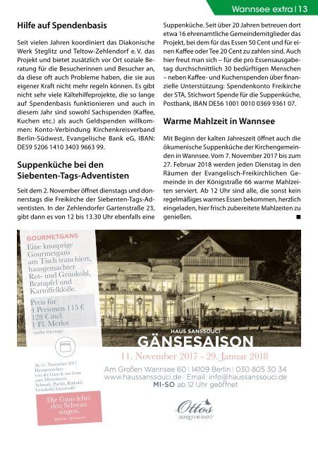 Wannsee extra Nr. 6/2017