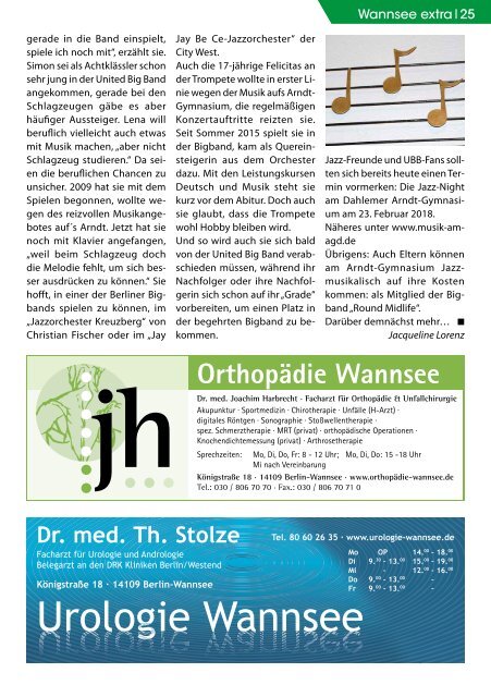 Wannsee extra Nr. 6/2017