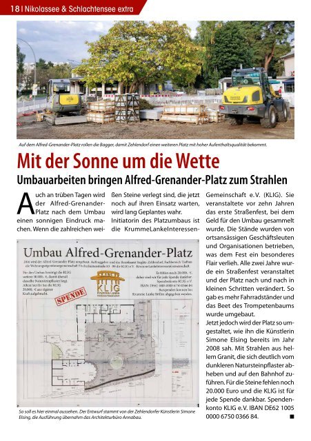 Nikolassee & Schlachtensee extra Nr. 6/2017