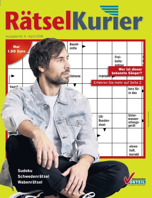 Rätselkurier April