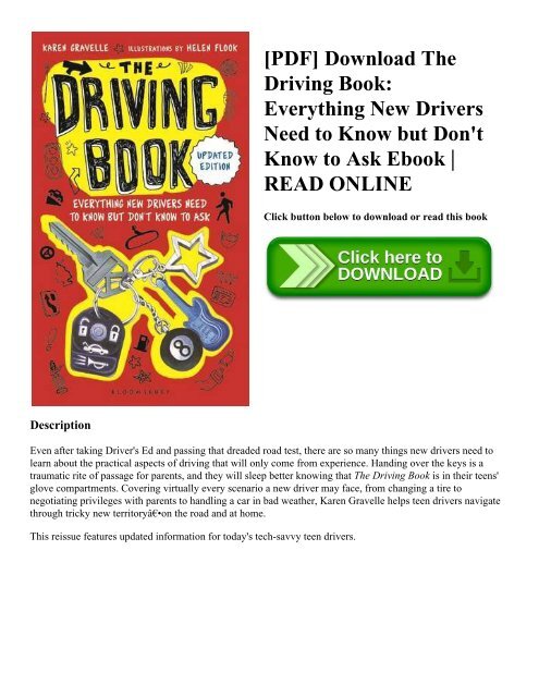 [PDF] Download The Driving Book: Everything New Drivers Need to Know ...