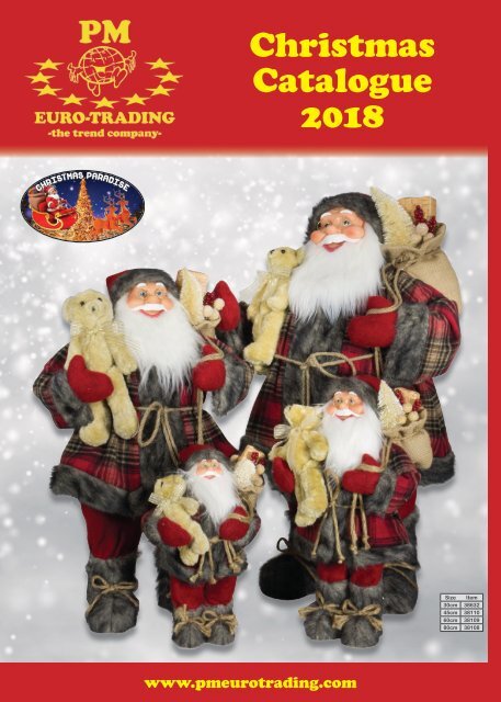 Christmas Catalogue 2018 from PM Euro-Trading GmbH