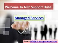 Get The Best Managed Services In Dubai - 0502053269