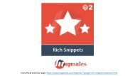 Magento 2 Google Rich Snippets