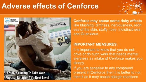 PROVE YOUR WORTH OF MANHOOD IN BEDROOM BY TAKING CENFORCE