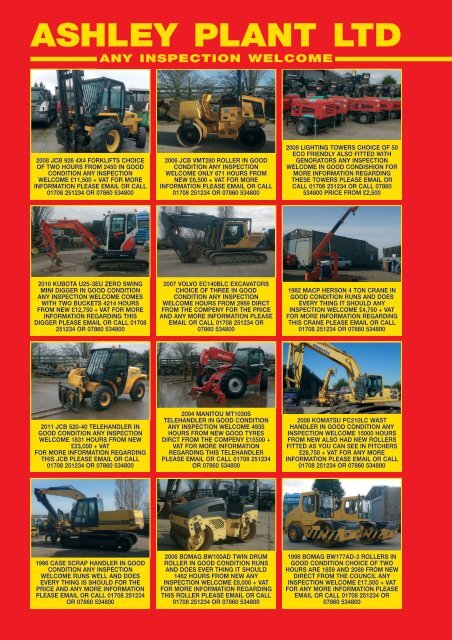 Construction Plant World 5th April 2018