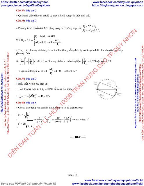 Bộ đề thi thử THPT QG 2018 Các môn TOÁN - LÍ - HÓA Các trường THPT Cả nước CÓ HƯỚNG DẪN GIẢI (Lần 5) [DC03042018]