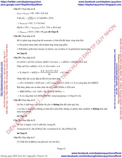 Bộ đề thi thử THPT QG 2018 Các môn TOÁN - LÍ - HÓA Các trường THPT Cả nước CÓ HƯỚNG DẪN GIẢI (Lần 5) [DC03042018]