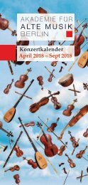 AKAMUS Konzertkalender 