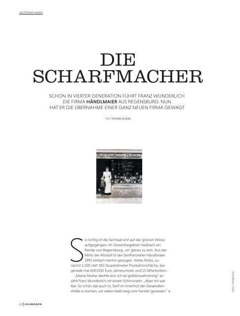 LfA Magazin Frühjahr/Sommer 2018