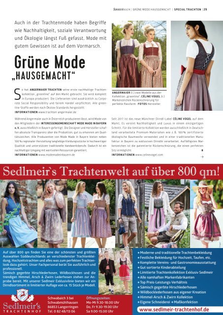 SchlossMagazin Fünfseenland April 2018