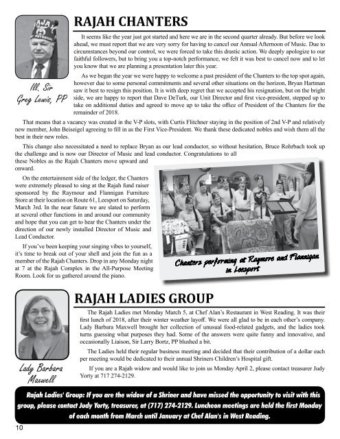 Rajah News - April