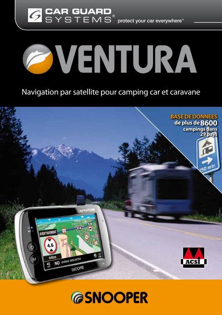 Navigation par satellite pour camping car et caravane - Car Guard ...