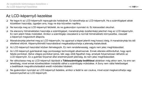 Sony VPCSE2F1E - VPCSE2F1E Mode d'emploi Hongrois