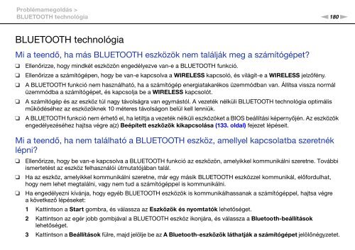 Sony VPCSE2F1E - VPCSE2F1E Mode d'emploi Hongrois