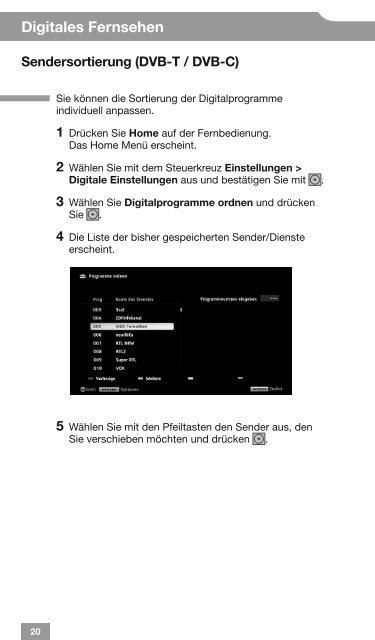 Sony KDL-55HX823 - KDL-55HX823 BRAVIA Pocket Guide Allemand