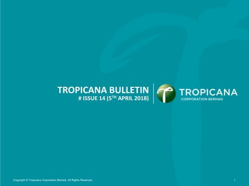 Tropicana Bulletin Issue 14