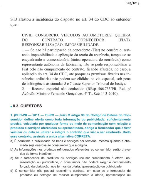 Direito do Consumidor Esquematizado - Fabrício Bolzan - 2013