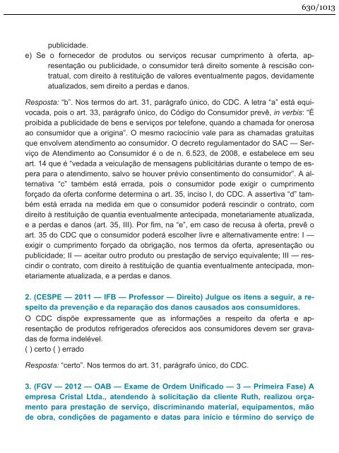 Direito do Consumidor Esquematizado - Fabrício Bolzan - 2013