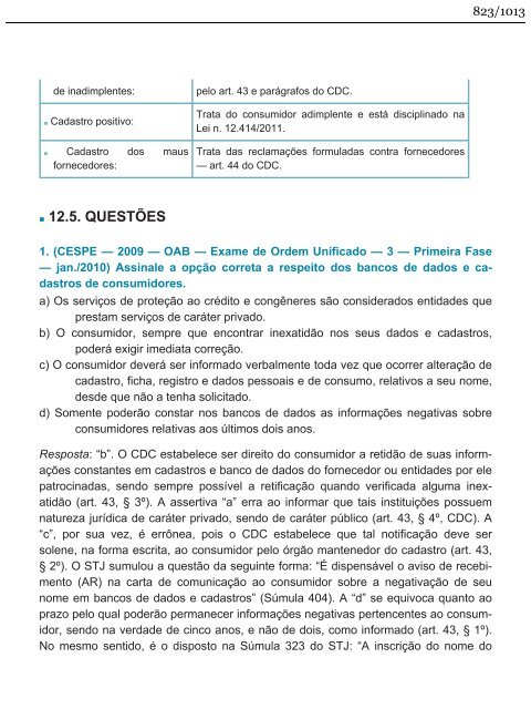 Direito do Consumidor Esquematizado - Fabrício Bolzan - 2013