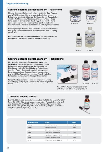 Coloprint GmbH - Das Beste für den Tatort. Ausgabe 7