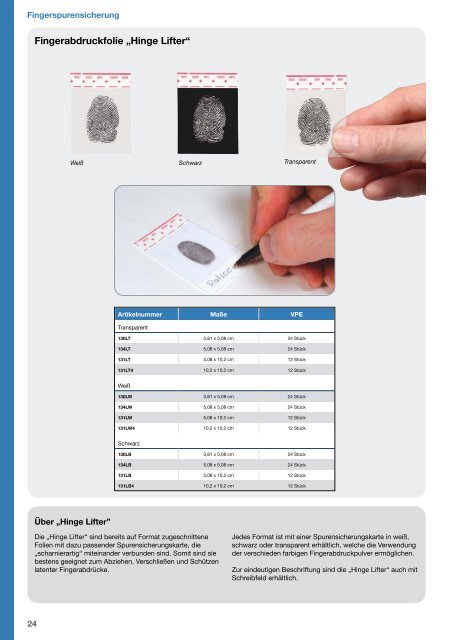 Coloprint GmbH - Das Beste für den Tatort. Ausgabe 7