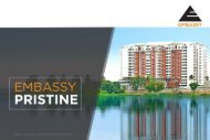 EMBASSY PRISTINE - Luxury Apartments in Bangalore