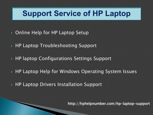 HP Laptop Customer Support Number