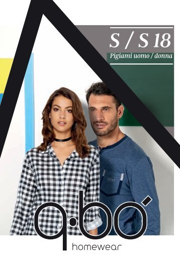 qbo catalogo uomo donna SS 2018