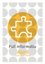 FULL INFORMATIU ABRIL 2018