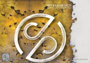 Spyker Design catalogue DRAFT 1