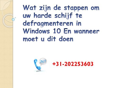 Wat zijn de stappen om uw harde schijf te defragmenteren in Windows 10