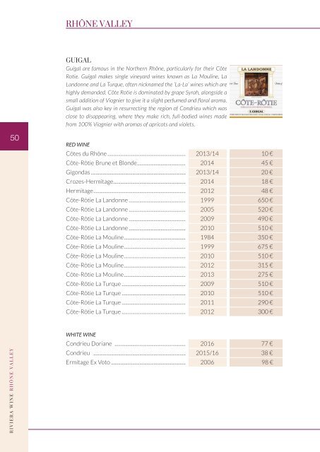 Riviera Wine - Catalogue 2018