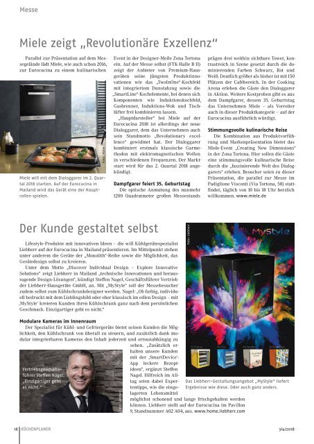 Küchenplaner Ausgabe 3/4 2018