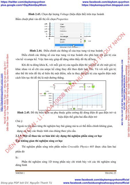 Khai thác và sử dụng phần mềm Crocodile Physics 605 trong dạy học Vật lý trung học phổ thông (2016)