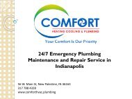 24/7 Emergency Plumbing Maintenance and Repair Service in Indianapolis