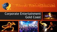 Corporate Entertainment Gold Coast-Energy Entertainment