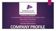 DJTECH316 COMPANY PROFILE 