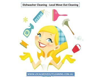 Dishwasher Cleaning - Local Move Out Cleaning