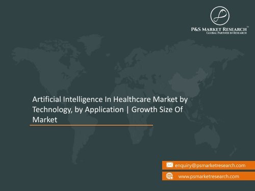 Artificial Intelligence In Healthcare Market