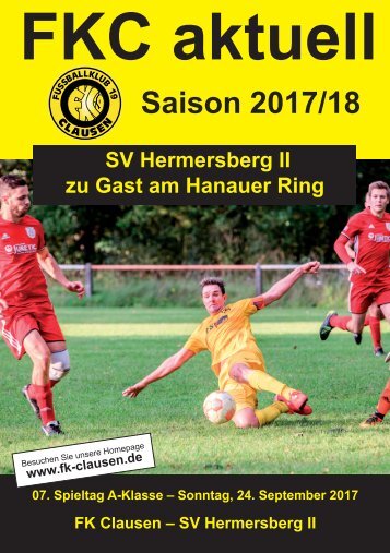 FKC Aktuell - 07. Spieltag - Saison 2017/2018